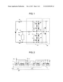 ESD PROTECTION CIRCUIT FOR A SEMICONDUCTOR INTEGRATED CIRCUIT diagram and image