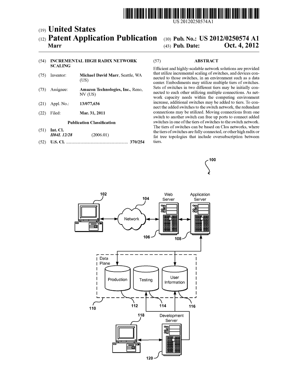 INCREMENTAL HIGH RADIX NETWORK SCALING - diagram, schematic, and image 01