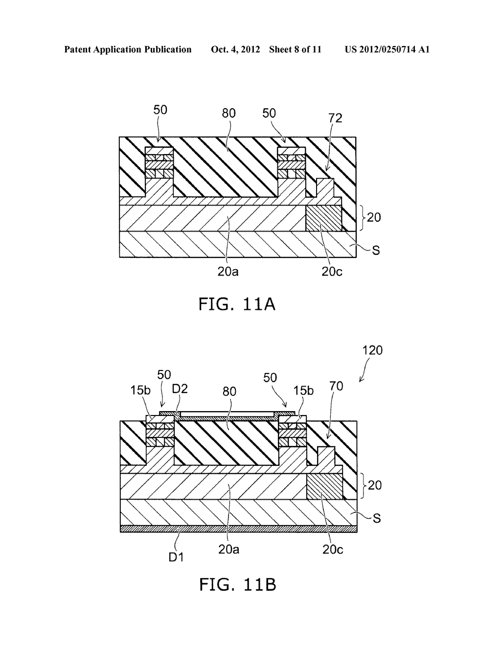 SEMICONDUCTOR LIGHT EMITTING DEVICE, SEMICONDUCTOR LIGHT EMITTING     APPARATUS, AND METHOD FOR MANUFACTURING SEMICONDUCTOR LIGHT EMITTING     DEVICE - diagram, schematic, and image 09