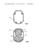 INSERT FOR A RECHARGEABLE BATTERY PART diagram and image