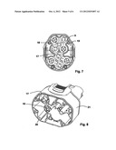 INSERT FOR A RECHARGEABLE BATTERY PART diagram and image