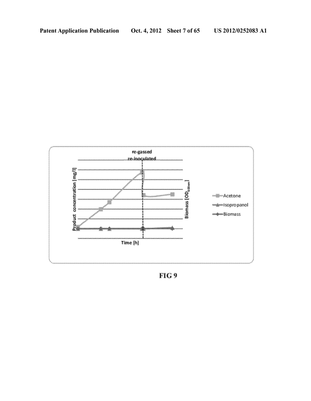 FERMENTATION PROCESS FOR PRODUCING ISOPROPANOL USING A RECOMBINANT     MICROORGANISM - diagram, schematic, and image 08