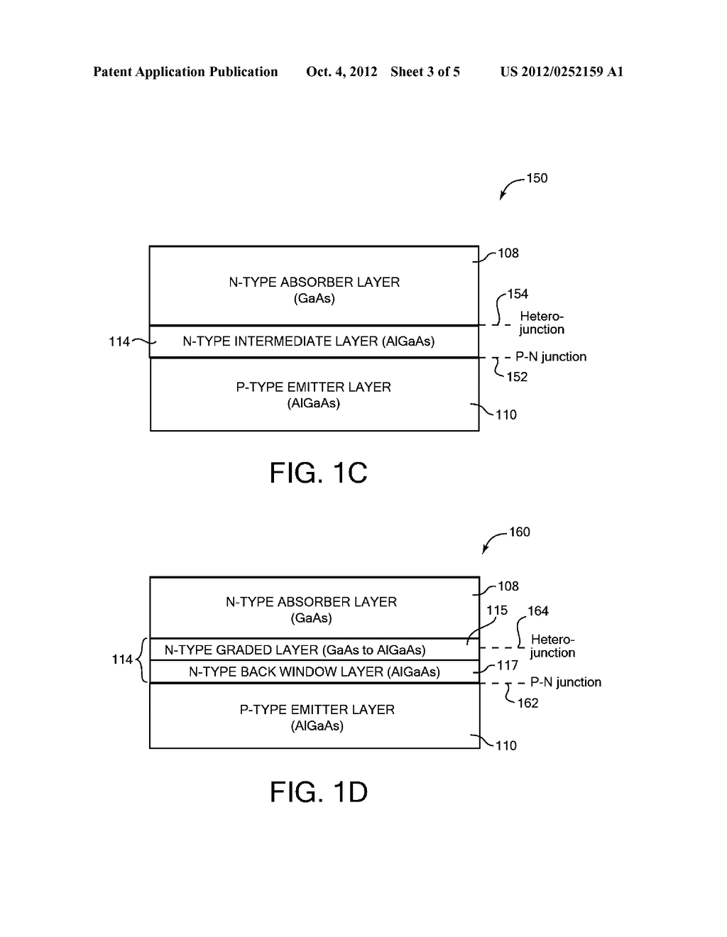 METHODS FOR FORMING OPTOELECTRONIC DEVICES INCLUDING HETEROJUNCTION - diagram, schematic, and image 04