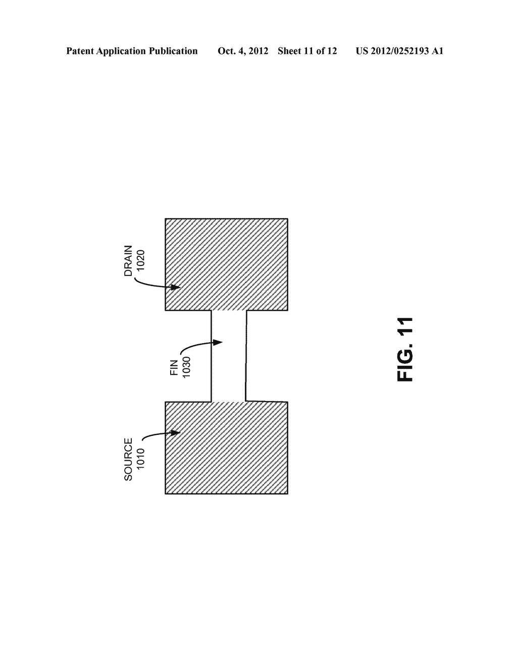 DOUBLE AND TRIPLE GATE MOSFET DEVICES AND METHODS FOR MAKING SAME - diagram, schematic, and image 12