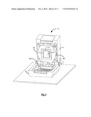 Pneumatically actuated IC socket with integrated heat sink diagram and image