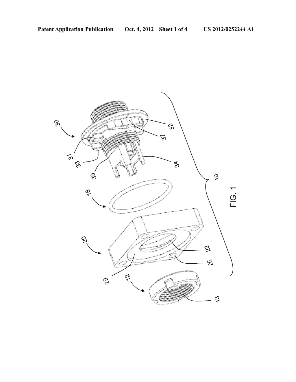 ADAPTER PLATE FOR SECURING AN ADAPTER TO A SURFACE - diagram, schematic, and image 02