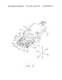 ELECTRICAL CONNECTOR WITH CANTILEVERED ARM INTEGRALLY FORMED ON METAL     SHELL diagram and image