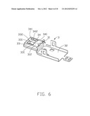 ELECTRICAL CONNECTOR WITH CANTILEVERED ARM INTEGRALLY FORMED ON METAL     SHELL diagram and image