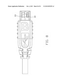 ELECTRICAL CONNECTOR WITH CANTILEVERED ARM INTEGRALLY FORMED ON METAL     SHELL diagram and image