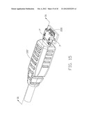 ELECTRICAL CONNECTOR WITH CANTILEVERED ARM INTEGRALLY FORMED ON METAL     SHELL diagram and image