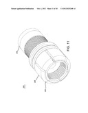 SLIDE ACTUATED COAXIAL CABLE CONNECTOR diagram and image