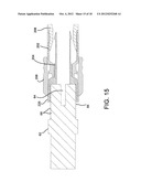 SLIDE ACTUATED COAXIAL CABLE CONNECTOR diagram and image