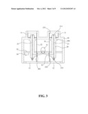 Light-Emitting Building Block Having Electricity Connection Unit and Power     Supply Base for the Same diagram and image