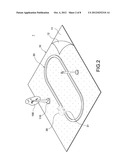 ASSEMBLED MAGNETIC TRACK STRUCUTRE FOR TOY VEHICLE diagram and image