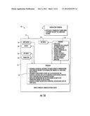 MOBILE WIRELESS COMMUNICATIONS DEVICE FOR SELECTING A PAYMENT ACCOUNT TO     USE WITH A PAYMENT PROCESSING SYSTEM BASED UPON A MOVEMENT SENSOR OR     IMAGE SENSOR AND ASSOCIATED METHODS diagram and image