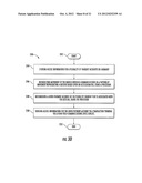 MOBILE WIRELESS COMMUNICATIONS DEVICE FOR SELECTING A PAYMENT ACCOUNT TO     USE WITH A PAYMENT PROCESSING SYSTEM BASED UPON A MOVEMENT SENSOR OR     IMAGE SENSOR AND ASSOCIATED METHODS diagram and image