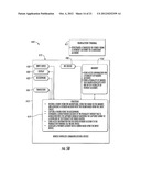 MOBILE WIRELESS COMMUNICATIONS DEVICE FOR SELECTING A PAYMENT ACCOUNT TO     USE WITH A PAYMENT PROCESSING SYSTEM BASED UPON A MOVEMENT SENSOR OR     IMAGE SENSOR AND ASSOCIATED METHODS diagram and image