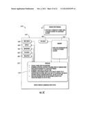 MOBILE WIRELESS COMMUNICATIONS DEVICE FOR SELECTING A PAYMENT ACCOUNT TO     USE WITH A PAYMENT PROCESSING SYSTEM BASED UPON A MOVEMENT SENSOR OR     IMAGE SENSOR AND ASSOCIATED METHODS diagram and image