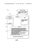 MOBILE WIRELESS COMMUNICATIONS DEVICE FOR SELECTING A PAYMENT ACCOUNT TO     USE WITH A PAYMENT PROCESSING SYSTEM BASED UPON A MOVEMENT SENSOR OR     IMAGE SENSOR AND ASSOCIATED METHODS diagram and image