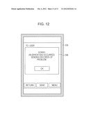 MOBILE TERMINAL DEVICE, SELF-DIAGNOSIS METHOD AND NON-TRANSITORY, COMPUTER     READABLE STORAGE MEDIUM diagram and image