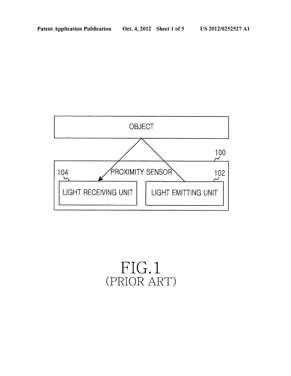 APPARATUS AND METHOD FOR DETECTING PROXIMITY BY PROXIMITY SENSOR IN     PORTABLE TERMINAL - diagram, schematic, and image 02