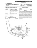 IRON GOLF CLUB HEAD AND IRON GOLF CLUB diagram and image