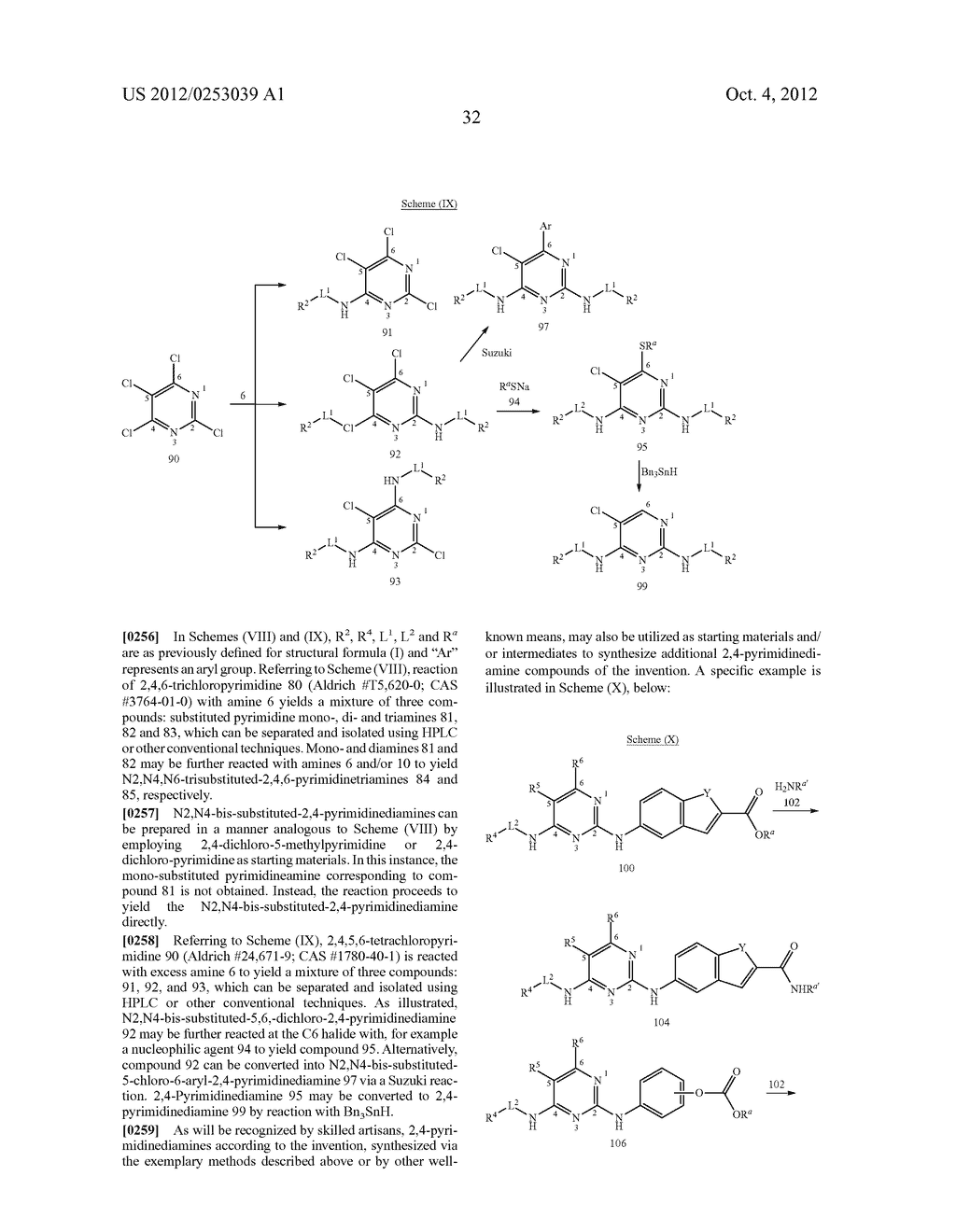 Methods of Treating or Preventing Autoimmune Diseases with     2,4-Pyrimidinediamine Compounds - diagram, schematic, and image 36
