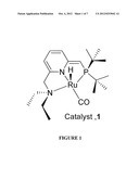 USE OF RUTHENIUM COMPLEXES FOR FORMATION AND/OR HYDROGENATION OF AMIDES     AND RELATED CARBOXYLIC ACID DERIVATIVES diagram and image