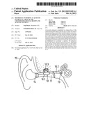 METHOD OF ANCHORING AN ACOUSTIC ELEMENT IN A BONE OF THE     CRANIOMAXILLOFACIAL REGION AND ACOUSTIC ELEMENT diagram and image