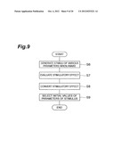 STIMULATORY EFFECT ESTIMATION DEVICE, SLEEP DEPTH ESTIMATION DEVICE,     STIMULATORY EFFECT ESTIMATION METHOD, AND VEHICLE CONTROL DEVICE diagram and image