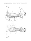 Adjustable-Sole, Hinged Equinus Brace With Toe Wedge diagram and image