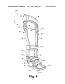 Adjustable-Sole, Hinged Equinus Brace With Toe Wedge diagram and image