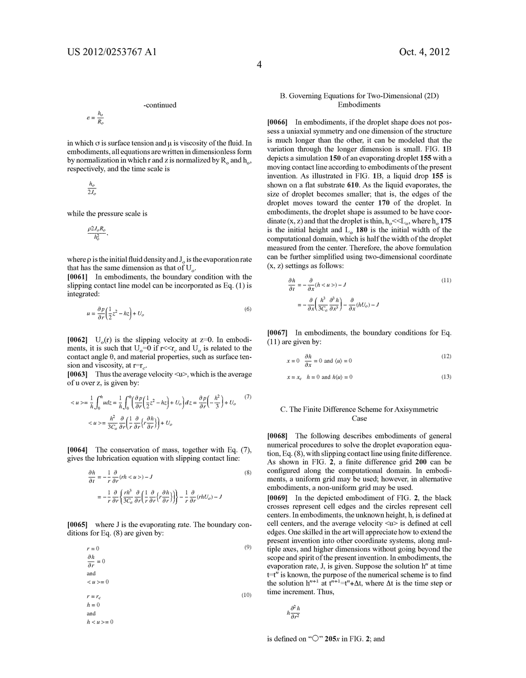 Simulating a Droplet with Moving Contact Edge - diagram, schematic, and image 23