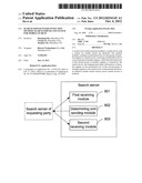 SEARCH SERVER INTERCONNECTION METHOD, SEARCH SERVER AND SYSTEM FOR MOBILE     SEARCH diagram and image