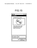 NON-TRANSITORY COMPUTER READABLE STORAGE MEDIUM, INFORMATION COMMUNICATION     DEVICE AND LINK METHOD diagram and image