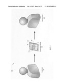 Selective item access provision in response to active item ascertainment     upon device transfer diagram and image