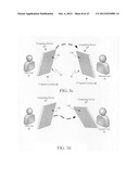 Selective item access provision in response to active item ascertainment     upon device transfer diagram and image