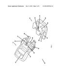 MAGNETIC FASTENING BUCKLE PROVIDED WITH PERMANENT MAGNETS AND A MECHANICAL     LOCKING diagram and image