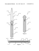 APPARATUS AND METHODS FOR LOCKING KNIFE BLADES diagram and image