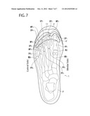 Upper Structure for a Shoe diagram and image