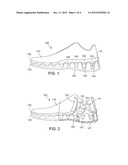 Removable Heel Pad for Foot-Receiving Device diagram and image