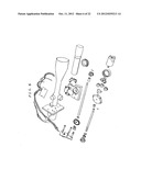 Electric variable magnification rifle gun telescope drive, and accessory     power driver/power supply/pressure-velocity meter/audible level diagram and image