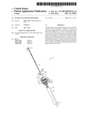 Handle system for fishing rod diagram and image