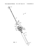 Handle system for fishing rod diagram and image