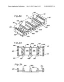 Protective storage insert and system for fishing rods diagram and image