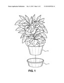 Plant Water Catch Basin diagram and image