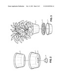 Plant Water Catch Basin diagram and image