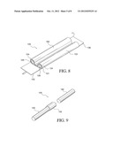 REMOVABLE DRAFT BLOCKER HAVING AN END RETAINING ELEMENT diagram and image