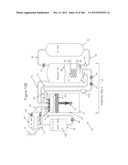 COMPRESSED AIR ENERGY STORAGE SYSTEM UTILIZING TWO-PHASE FLOW TO     FACILITATE HEAT EXCHANGE diagram and image