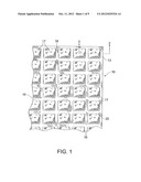 HYDRATABLE TEMPERATURE CONTROL PRODUCT HAVING AN APERTURED OUTER LAYER diagram and image